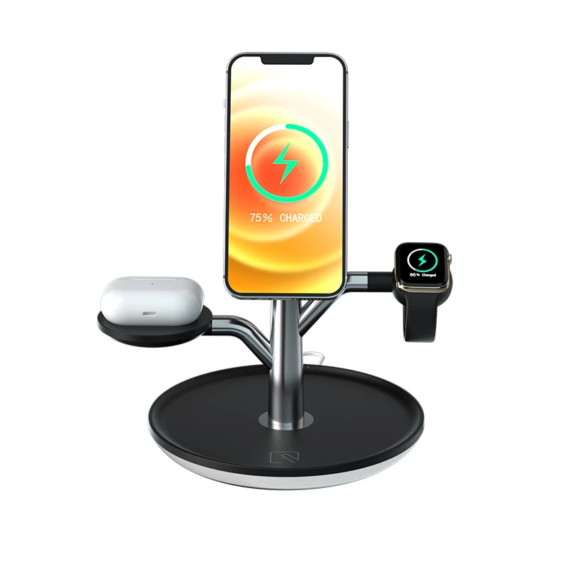 Universal Wireless Charging Stand for Iphone Apple Watch Airpods - Gizgizmo