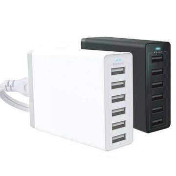 6-Port USB Fast Charging Desktop Charging Station