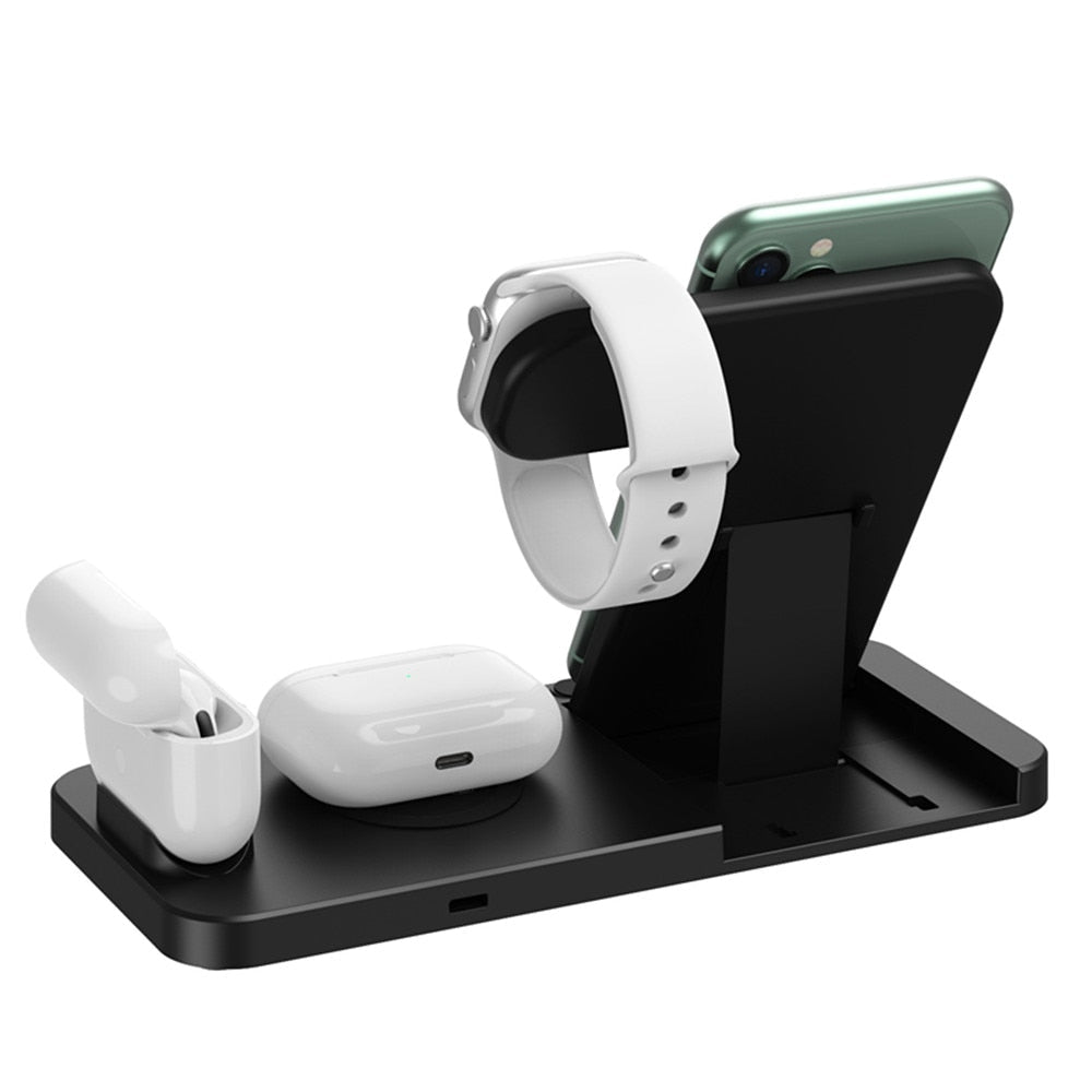 Wireless Charging Station For iPhone and Samsung Phones - Gizgizmo