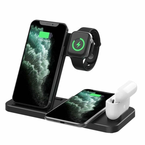 Wireless Charging Station For iPhone and Samsung Phones - Gizgizmo